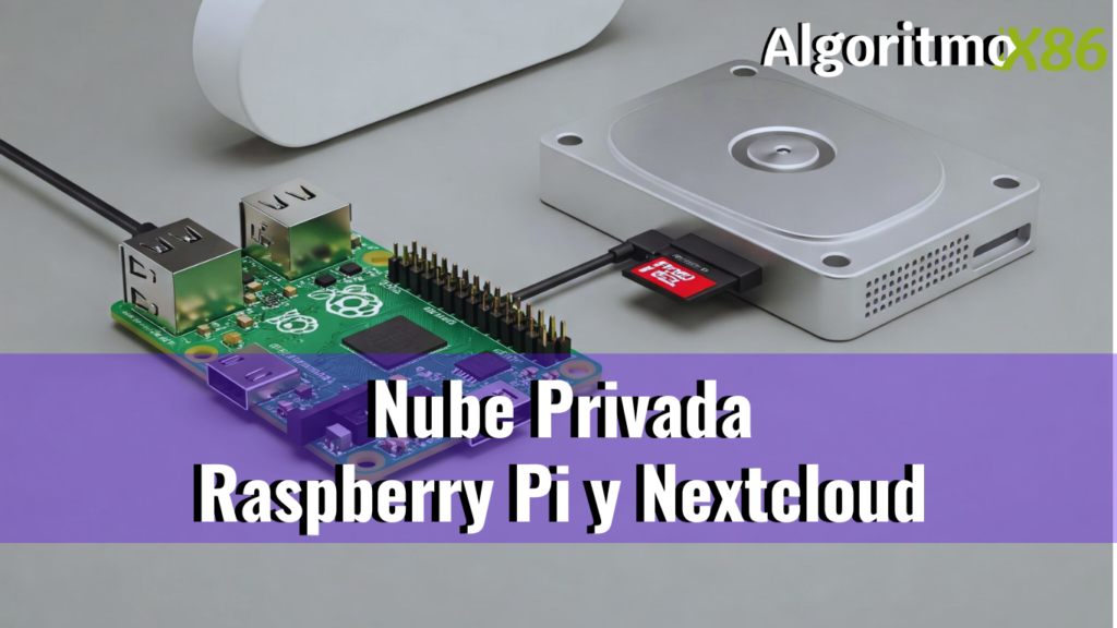 Raspberry y nextcloud nube privada - algoritmox86