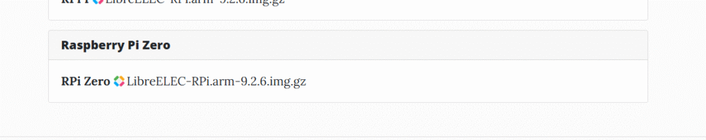 libreELECT para PiZero w - AlgoritmoX86