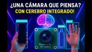 Cámara con IA para Raspberry Pi con sensor Sony IMX500