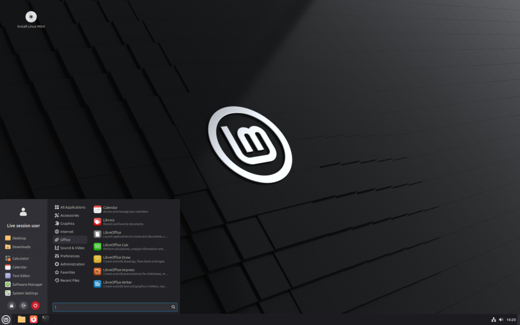 Linux Mint Cinnamon