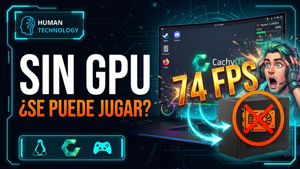 CachyOS sin Tarjeta de Video
